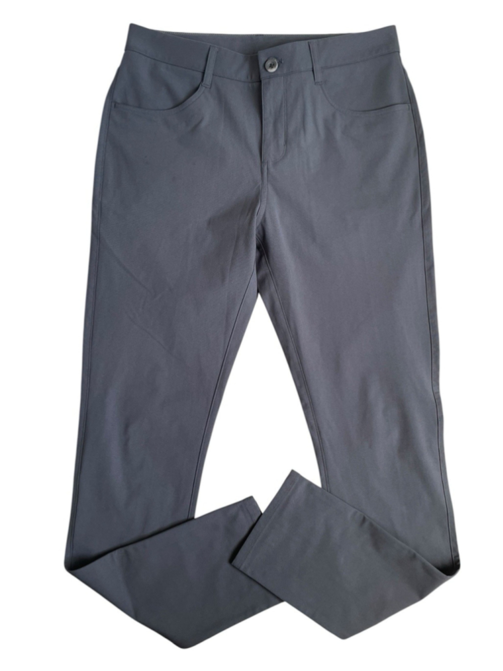 Vuori Meta Pants Mens 30X33 Gray Performance Stretch Chino Slim Tapered V430